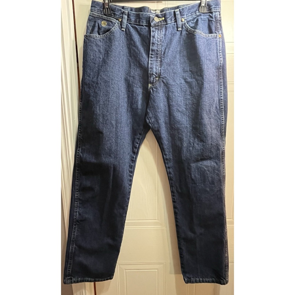 Men's Wrangler George‎ Straight Collection 36x32 Jeans